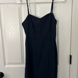 Elegant Navy Blue Dress